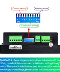 Powerful Digital CNC Stepper Motor Driver For DIY CNC Machining, DIP switch settings for current and subdivision