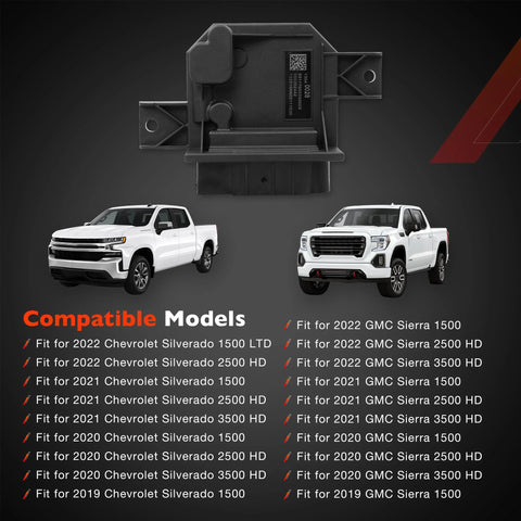 Plug And Play Fuel Pump Control Module Replacement For 2019-2022 GMC Sierra 1500 And Silverado 1500, Easy Install, OEM Spec