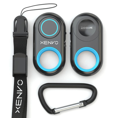 Bluetooth Wireless Camera Shutter Remote For iPhone iPad Android And Tablets Dope Selfie Button Clicker, lanyard, and clip