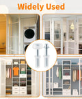 Six Pack Top Roller Guide Wheel With Spring Loaded Pivot For Bi Fold Doors Easy Fix Bifold Door Hardware Repair Kit Fits 1 To 1 3 8 Inch Thick Folding Pocket Doors Sliding Closet And Barn Doors
