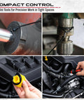 14 Piece Pick And Hook Tool Set with mini precision picks removing gaskets and seals in automotive repair applications