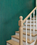 Teal Green Grasscloth Peel And Stick Wallpaper For Walls Self Adhesive Textured Linen Vinyl Covering Waterproof Faux Grasscloth