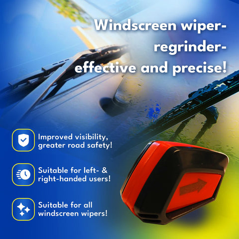 Wiper Blade Restorer Tool Quick Fix For Streaky Wipers In Seconds Universal Cutter For All Car Brands Restores Old Blades To Work Like New No Tools Needed Save Cash And Keep Glass Clear.