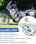 Doohickey Adjustment Counter Balancer Chain Tensioner Torsion Lever Spring Upgrade Installer Tool Kit For KLR650 1987 And Up Pro Grade Vibration Reduction Kit For Smooth Quiet Engine And Easy Rotor Install next to motorcycle