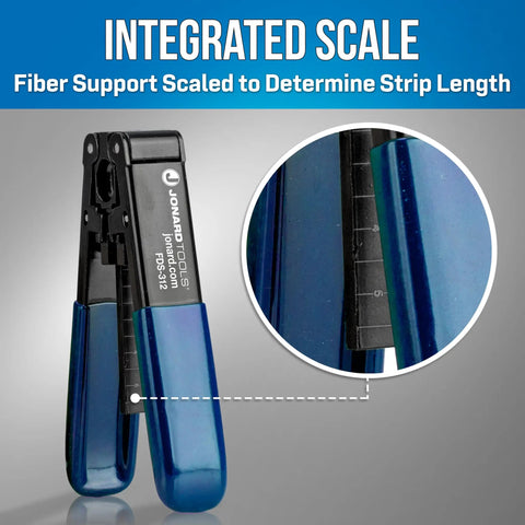 Fiber Optic Drop Cable Stripper For FTTH Cables 3.1 mm X 2.0 mm With FRP Or Steel Strength Members 2 In 1 Safe Operation close-up