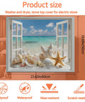 Product size of Washer And Dryer Top Protector Mat With Anti Slip, Absorbent Dust Cover Pad For Appliances, 23.6 x 19.7 in
