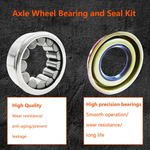Rear Left And Right Axle Wheel Bearing And Seal Kit For Cadillac Chevy Blazer Silverado Suburban And GMC Sierra 1500