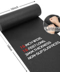 Heavy Duty Tool Box Liner 16 Inch By 16 Foot Roll 3mm Thick Non Slip Grid Line Drawer Mat shown rolled with text details