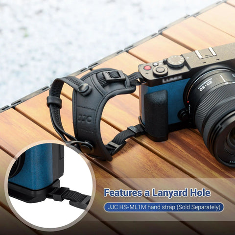 Street Ready S9 Hand Grip For Panasonic Lumix S9 Camera With L Shape Bracket And Built In Arca Quick Release Plate on camera