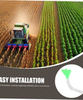 Adjustable Seeder Replacement Tube For Farm Seeders Plastic Seed Distribution Tube For Wheat And Corn Easy Install