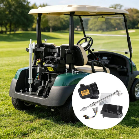 MCOR 4 Golf Cart Speed Control Modification Kit For Club Car Pace 2001 Through 2011 48V Replacement Parts with brackets