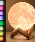 3D Moon Night Light For Kids Bedroom Dope Color Changing Globe LED With Touch And Remote Control Built In Timer And Dimming