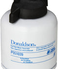 P551039 Spin On Fuel Filter with 4.01 Inch Water Separator, Heavy Duty Cellulose Media for Industrial Equipment, Easy Install.
