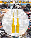 Pro Grade Automotive Test Probe Adapter Kit With Back Probe And Blade Probe Tools For Pinpoint Diagnostic Testing