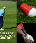 Golf Ball Retriever With Rubber Suction Cup Tool For Easy Ball Retrieval, Durable PVC Build, Lightweight And Portable Golf Accessory