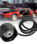 Metal Brake Proportioning Valve Wire Connector And Adapter For Cars 1970s To 1994, heavy-duty black connector with wire.