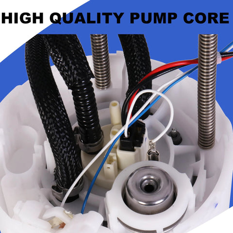Electric Fuel Pump Assembly for Buick Verano and Chevy Cruze L4 1.4L 1.8L 2011 to 2015 Replacement E4034M close-up with wires