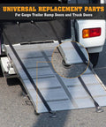 12 Pack Two Point Five Inch Trailer Ramp Door Bumpers With Screw Kits For Cargo Ramps And Truck Gates Round Rubber Bump Stops