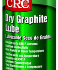 Dry Graphite Lube Pack Of 12, 10 Oz Bottles, green can with black cap, labeled for metal tools and machinery lubrication