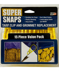 15 Pack Tarp Clips For Outdoor Camping And Shelter Setup To Hold Tents Awnings Tarps Banners And Covers With Beefy Grip