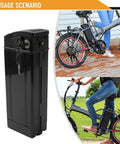 Heavy Duty 48v Electric Bike Battery Box With Large Capacity Housing Case For Ebike And Folding Scooter alongside electric bikes.
