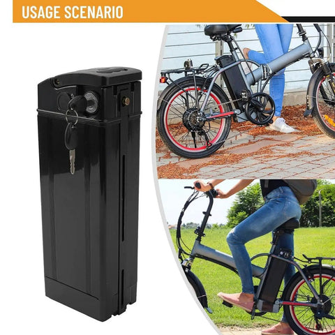Heavy Duty 48v Electric Bike Battery Box With Large Capacity Housing Case For Ebike And Folding Scooter alongside electric bikes.
