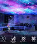 Room displaying Star Galaxy Projector For Bedroom With Dope Nebula Lights And 8 Mixed Nebula Effects And Breathing Mode Remote Timer Kids
