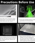 X2D Vision Encoder For Bambu Lab X2D Build Plate 3D Printer Sub 50 Micron Motion Accuracy High Precision Injection Molded Quality Printer Accessories Pro Grade on printer bed