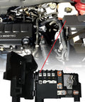 Top Grade Battery Distribution Fuse Block For Chevy Malibu 2014 To 2016 showing fuses and connections in engine compartment.