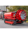 Beefy 400L Remote Control Crawler Sprayer With Dual Brushless Motors And Gasoline Engine parked on farm path
