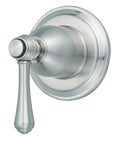 Brushed Nickel Shower Valve Trim Kit With Extension And Control Handle For 3/4 Inch Volume Valve Trim Does Not Include Rough In Valve Includes Deep Wall Extension Kit For 3 Port 2 Outlet Diverter Compact 3 1/8 In By 3 3/8 In By 3 1/4 In