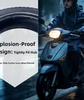 10 Inch Off Road Tubeless Tire 3.00-10 For Electric Scooters Motorcycles E-Bikes And Mopeds With Thick Wear Resistant Rubber
