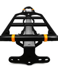 Seatpost Mounted Rear Bike Rack With Quick Release For 26 Inch And 700c Frames, Lightweight Anodized Aluminum Cargo Carrier