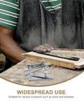 Heavy Duty Stainless Steel Pivot Door Hinges For Cabinets And Windows, 180-Degree Opening, worker using hinge in workshop