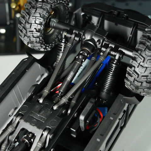 Stainless Steel D Shaped Drive Shaft For One Eighteenth Scale TRX4M Defender Bronco With Tight Grip On Transmission And Axles Rust Res