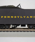 Side view of tender car for HO Scale PRR K4 Steam Locomotive Number 5492 Pre War With Slat Pilot DCC Sound Equipped.