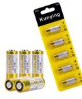 Top Tier 23A 12 Volt Alkaline Battery 5 Pack Heavy Duty Power For Remotes Garage Openers And Key Fobs Legit Long Lasting Performance Gonna Keep Your Electronics Running Slick All Day in a display package.