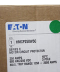 Heavy Duty 3 Pole Motor Circuit Protector Breaker Replacement For Industrial Panels 250 Amp label on packaging.