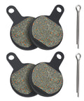 Road Passion bicycle disc brake pad set for Tektro IOX.11, includes 4 pads and mounting pins