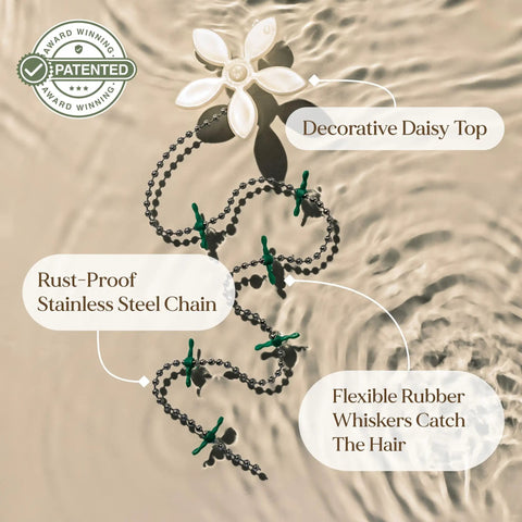 Shower Drain Hair Catcher Disposable Hair Trap Easy To Install Drain Cover No Mess Maintenance Helps Prevent Clogs For Long Hair