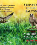 Cover of a book on falconry with hawks, titled 'Falconry For Beginners A Hands On Starter Guide To Getting Started In The Art Of Raptor Handling Training And Ethical Falconry Practices With Pro Tips And Simple Steps.'