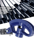 Manual Pipe Bender For PVC, Electrical Conduit And Iron Tubing High Hardness Carbon Steel design with ergonomic handle and metal pipes.
