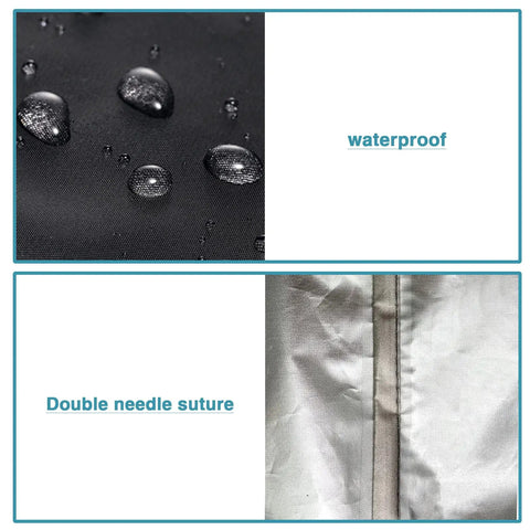 Heavy Duty Kids Water Table Cover For Outdoor Use 34 Inch Square 18 Inch High Waterproof Dustproof UV Protection Fits Splash Pond Rain Showers Water Table 600D Oxford Canvas Cover Only showing waterproof fabric and double needle suture.