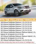 2020 Nissan Pathfinder in motion, displayed with compatible vehicle list for Nissan Pathfinder Hatch Button Trunk Latch Replacement Direct Fit For 2013-2020