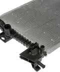 Heavy Duty Drive Motor Inverter Cooler For Ford Focus 2012 To 2018 Plug And Play Fresh Upgrade side view showing connection fittings