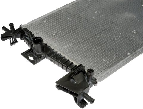 Heavy Duty Drive Motor Inverter Cooler For Ford Focus 2012 To 2018 Plug And Play Fresh Upgrade side view showing connection fittings