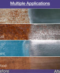 Five Pack Strip Discs Four And A Half Inch By Seven Eighth Inch Stripping Wheel For Angle Grinder cleaning paint, rust, metal, wood surfaces