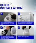 Agitator repair kit 285811 for Whirlpool/Kenmore washers; quick-installation guide with BlueStars branding