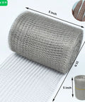 Stainless Steel Wire Mesh For Rodent Control No Nonsense 5 Inch By 33 Foot Double Layer Barrier for DIY Mice Prevention