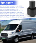Close-up of Shop Grade Heavy Duty Rear Axle Hub Spindle Lock Nut Socket Wrench For Ford Transit RWD with half inch drive.